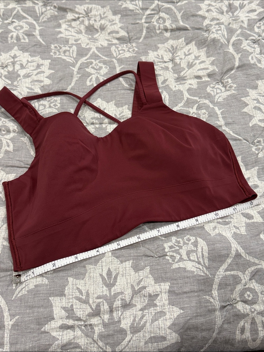 lululemon athletica Deep Burgundy Like A Cloud Bra - Picture 3 of 4